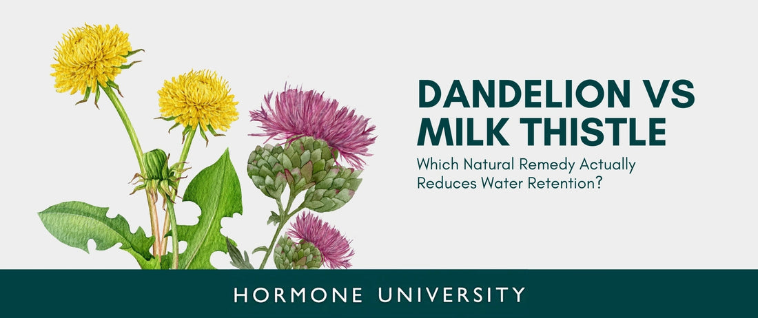 Dandelion vs Milk Thistle: Which Natural Remedy Actually Reduces Water Retention?