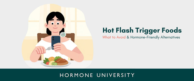 Hot Flash Trigger Foods: What to Avoid & Hormone-Friendly Alternatives