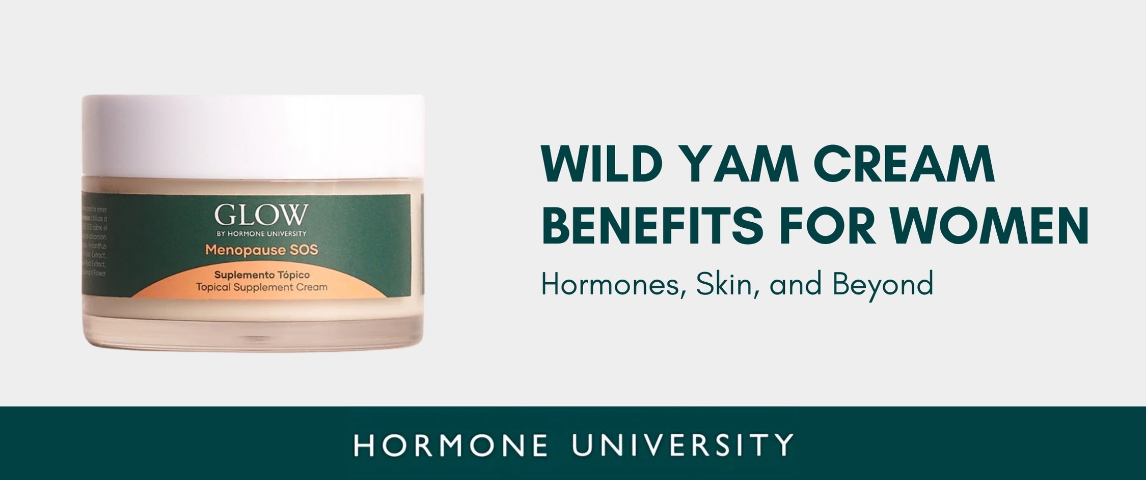 Wild Yam Cream Benefits for Women: Hormones, Skin & Beyond | Glow ...