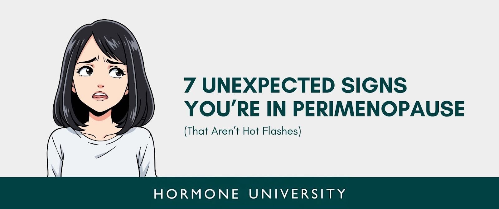 7 Unexpected Perimenopause Signs That Aren’t Hot Flashes | Glow – Glow ...