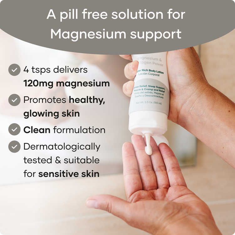 Super Rich Magnesium Body Lotion - Glow by Hormone University US