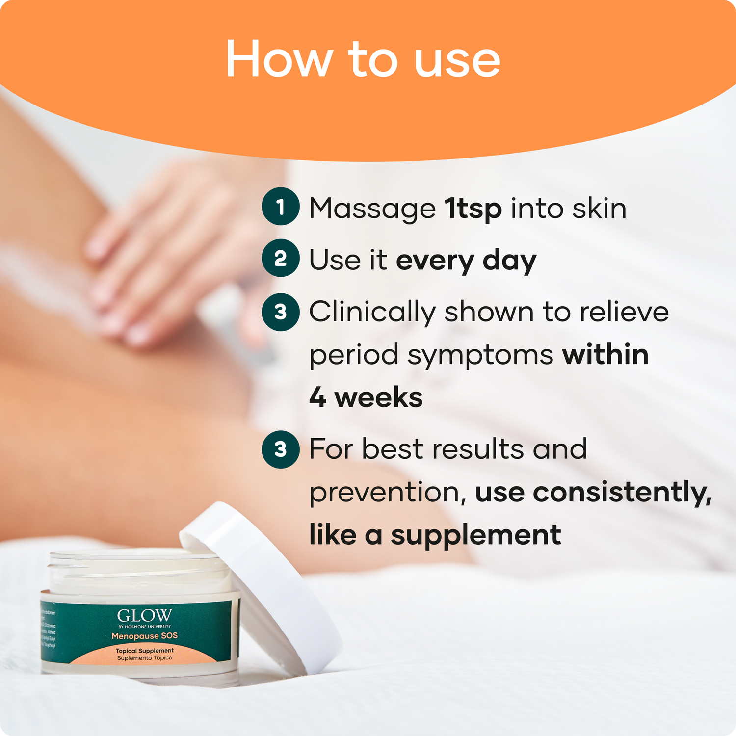 Menopause SOS Multi-Pack (Buy 4 get 1 Free) - Glow by Hormone University US