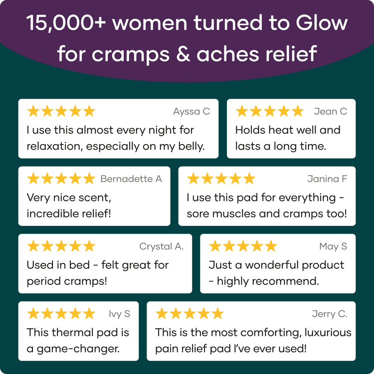 All-Natural Flaxseed and Lavender Pad - Glow by Hormone University US